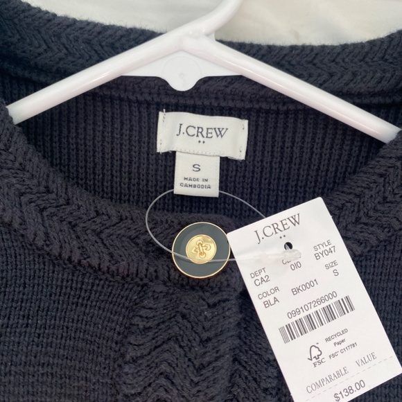 J Crew Sweater Jacket Size Small NWT - Picture 3 of 4